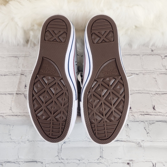 NWOT Women's Dbl Lace Converse Chuck Taylors - Picture 6 of 6